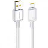 Кабель Baseus Crystal USB to Type-C (100W, 2m) E0427901 - White: фото 1 из 18