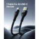 Кабель Baseus Flash 2 USB to Type-C (100W, 1m) P10311804111-00 - Cluster Black (896275B). Фото 9 з 11