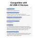 Кабель Baseus Flash 2 USB to Type-C (100W, 1m) P10311804111-00 - Cluster Black (896275B). Фото 10 з 11