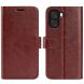 Класичний чохол-книжка Deexe Wallet Style для OPPO A6x - Brown (406506Z). Фото 1 з 7