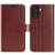 Класичний чохол-книжка Deexe Wallet Style для OPPO A6x - Brown: фото 1 з 7