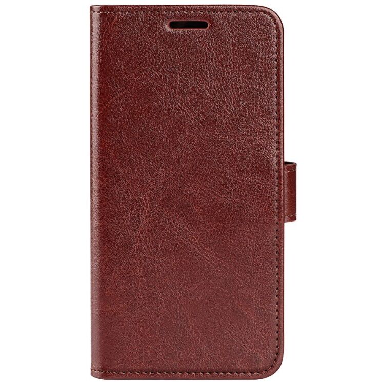 Класичний чохол-книжка Deexe Wallet Style для OPPO A6x - Brown: фото 4 з 7