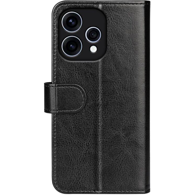 Классический чехол-книжка Deexe Wallet Style для OPPO Reno 15 - Black: фото 5 из 6