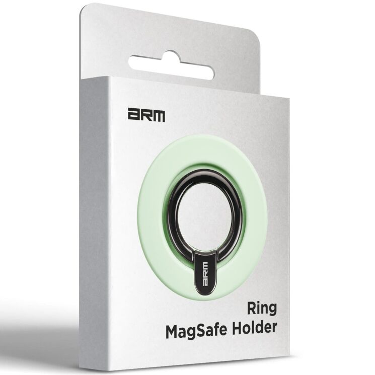 Кільце-тримач ArmorStandart Ring MagSafe Holder - Green: фото 3 з 6