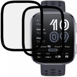 Комплект защитных пленок Deexe Protector Film для Xiaomi Amazfit Bip 6 - Black: фото 1 из 5