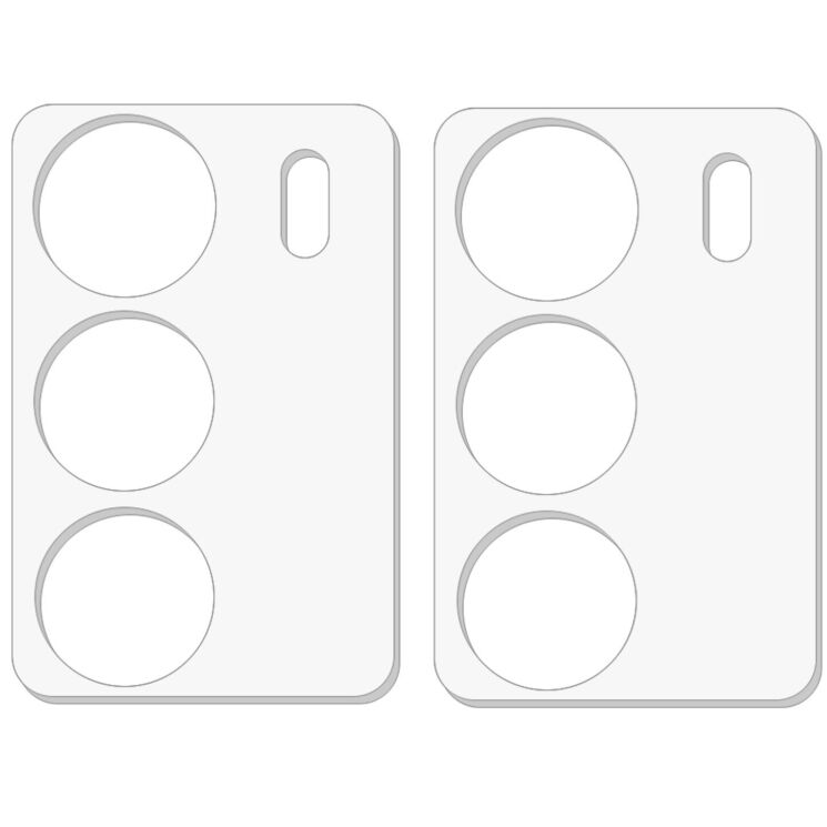 Комплект захисних стекол задню камеру Deexe Camera Lens Protector для Realme C71: фото 2 з 5