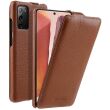 Кожаный чехол MELKCO Jacka Type для Samsung Galaxy Note 20 (N980) - Brown (228907Z)