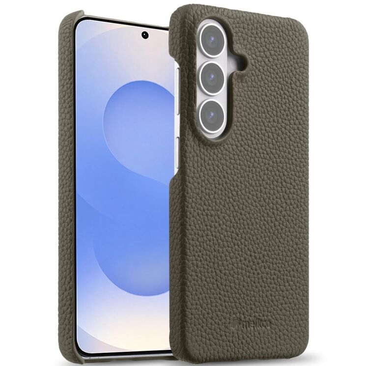 Кожаный чехол MELKCO Leather Case для Samsung Galaxy S26 Plus (S947) - Grey: фото 1 из 5