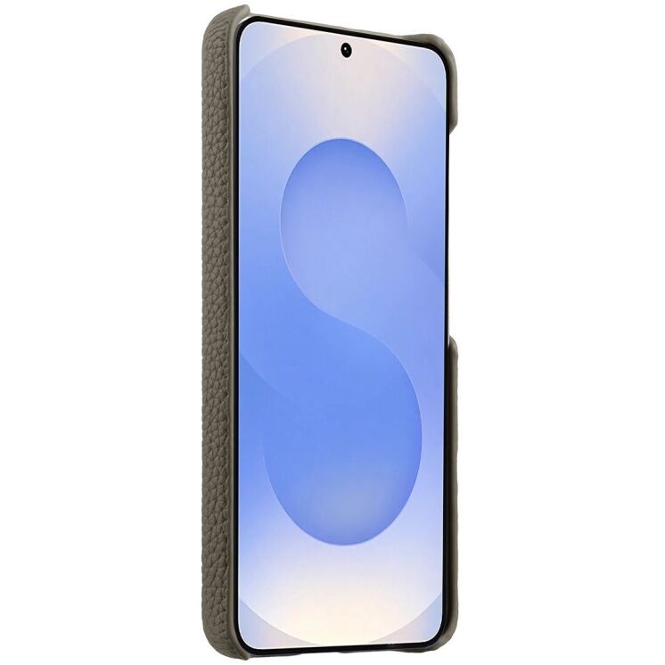 Кожаный чехол MELKCO Leather Case для Samsung Galaxy S26 Plus (S947) - Grey: фото 3 из 5