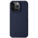 Кожаный чехол MELKCO Leather Case Magnetic для Apple iPhone 15 Pro Max - Dark Blue (339448DB). Фото 1 из 6