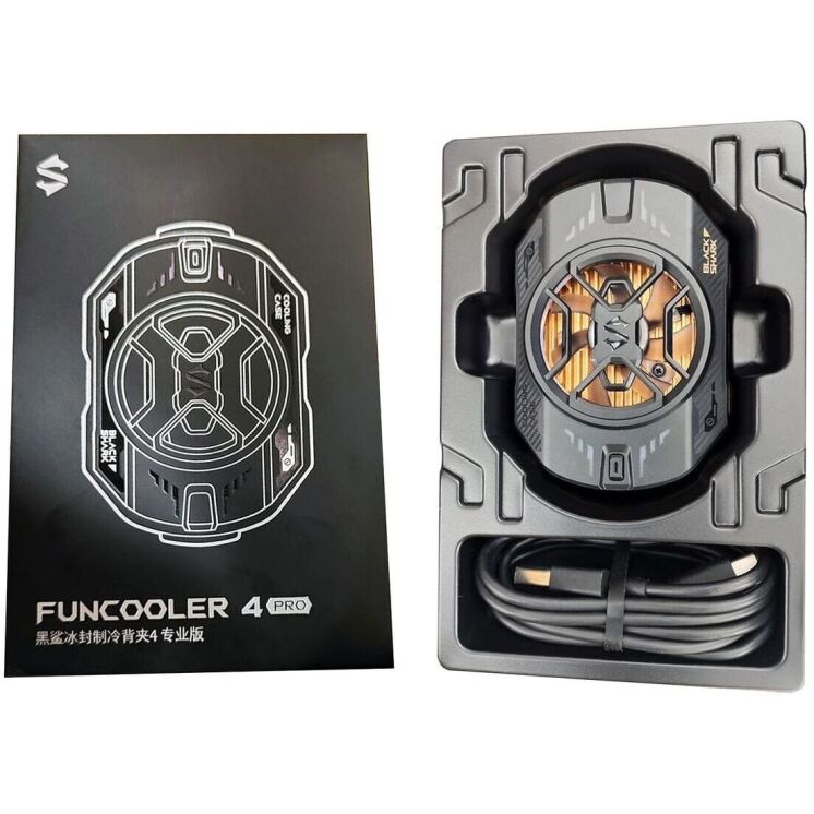 Кулер-вентилятор для смартфона Black Shark FunCooler 4 Pro - Black: фото 4 из 12