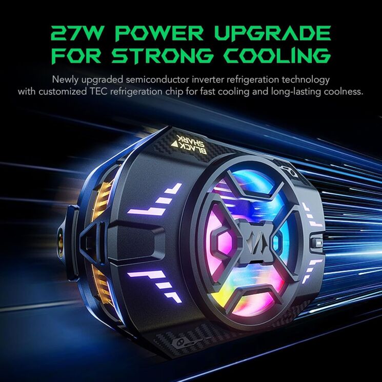 Кулер-вентилятор для смартфона Black Shark FunCooler 4 Pro - Black: фото 8 из 12