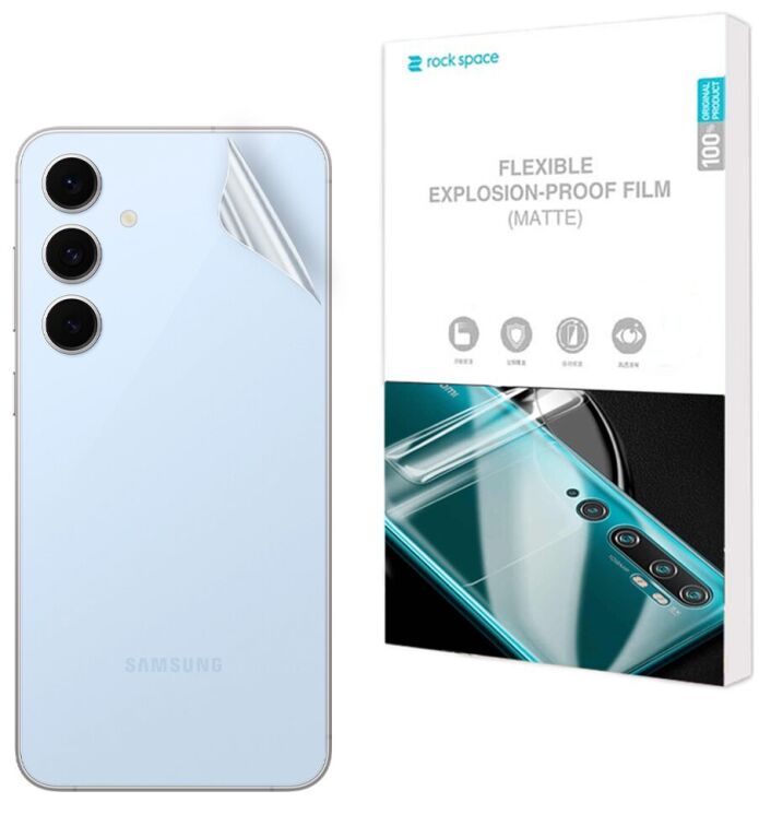 Антиблікова плівка на задню панель RockSpace Matte для Samsung Galaxy S24 FE (S721): фото 1 з 9