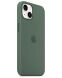 Оригинальный чехол Silicone Case with MagSafe для Apple iPhone 13 (MN633) - Eucalyptus (279896E). Фото 2 из 3
