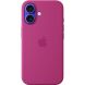 Оригінальний чохол Silicone Case with MagSafe для Apple iPhone 16 (MYY53) - Fuchsia (366447P). Фото 1 з 6