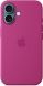 Оригінальний чохол Silicone Case with MagSafe для Apple iPhone 16 (MYY53) - Fuchsia (366447P). Фото 2 з 6