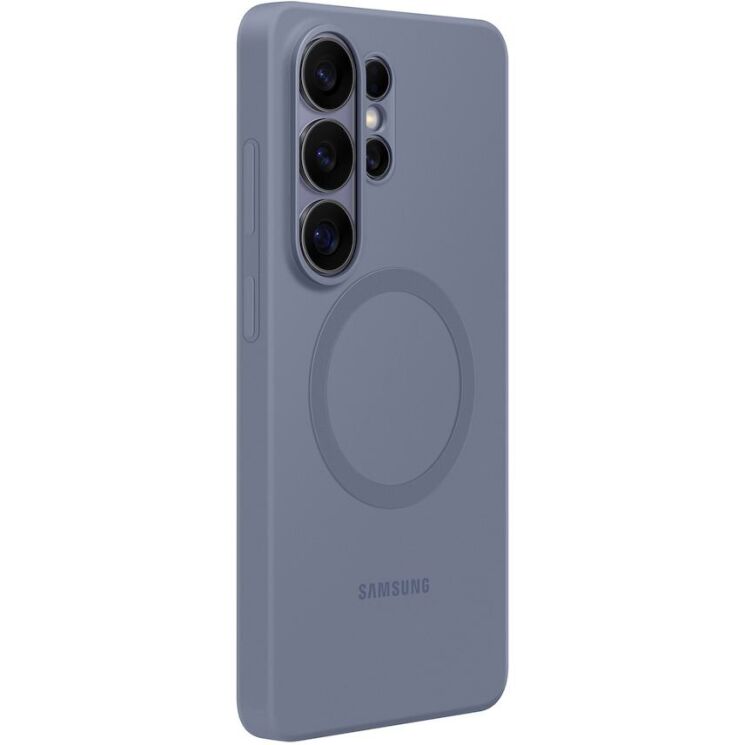 Оригинальный силиконовый чехол Silicone Magnet для Samsung Galaxy S26 Ultra (S948) EF-ES948CVEGWW - Blueviolet: фото 3 из 5