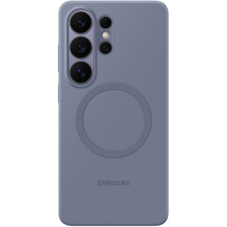 Оригинальный силиконовый чехол Silicone Magnet для Samsung Galaxy S26 Ultra (S948) EF-ES948CVEGWW - Blueviolet: фото 1 из 5