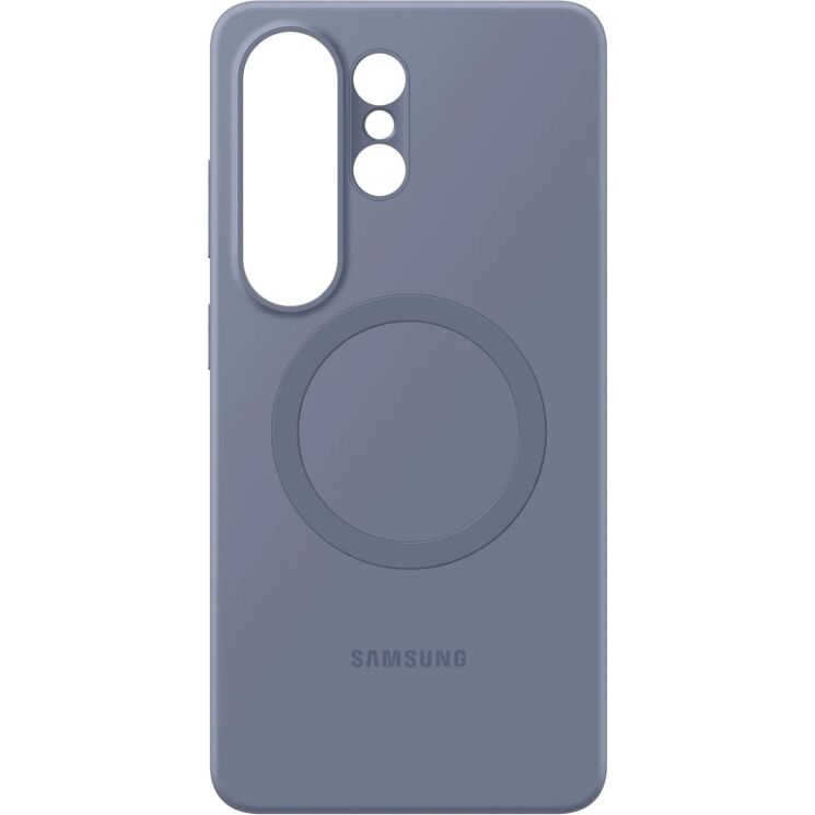 Оригинальный силиконовый чехол Silicone Magnet для Samsung Galaxy S26 Ultra (S948) EF-ES948CVEGWW - Blueviolet: фото 4 из 5