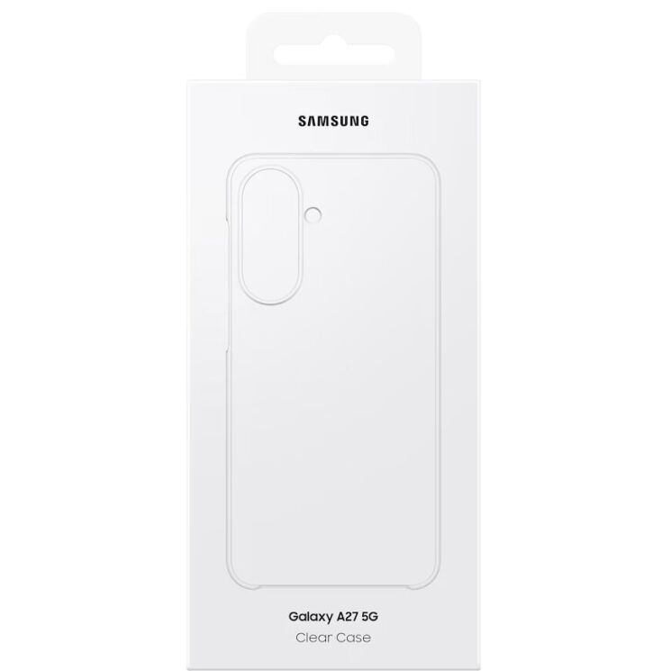 Оригинальный защитный чехол Clear Case для Samsung Galaxy A27 (A276) EF-QA276CTEGWW - Transparent: фото 6 из 6