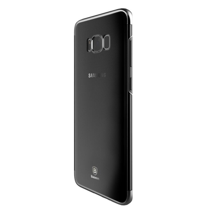 Пластиковый чехол BASEUS Glitter Shell для Samsung Galaxy S8 Plus (G955) - Black: фото 6 из 21