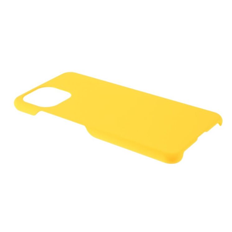 Пластиковый чехол Deexe Hard Shell для Xiaomi Mi 11 Lite / 11 Lite NE - Yellow: фото 4 из 7