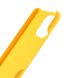 Пластиковый чехол Deexe Hard Shell для Xiaomi Mi 11 Lite / 11 Lite NE - Yellow (233531Y). Фото 6 из 7