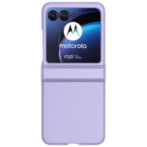 Пластиковый чехол Deexe Hinge Case для Motorola Razr 40 Ultra - Purple: фото 1 из 6