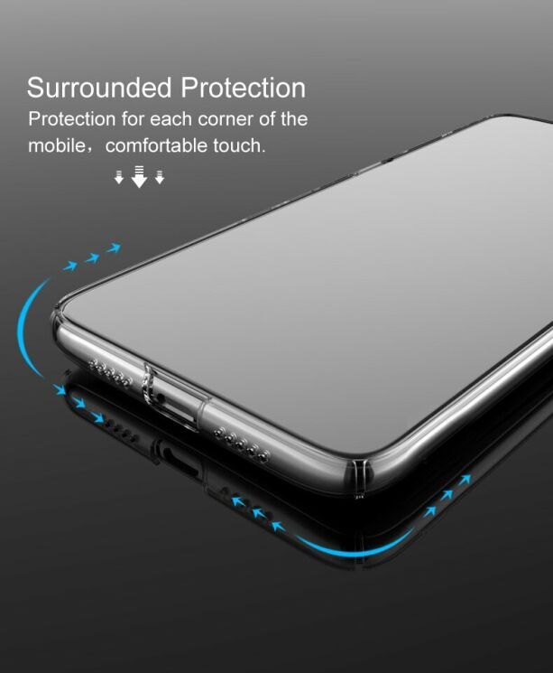 Пластиковий чохол IMAK Crystal для Xiaomi Mi 9 Lite / Mi CC9 - Transparent: фото 9 з 17