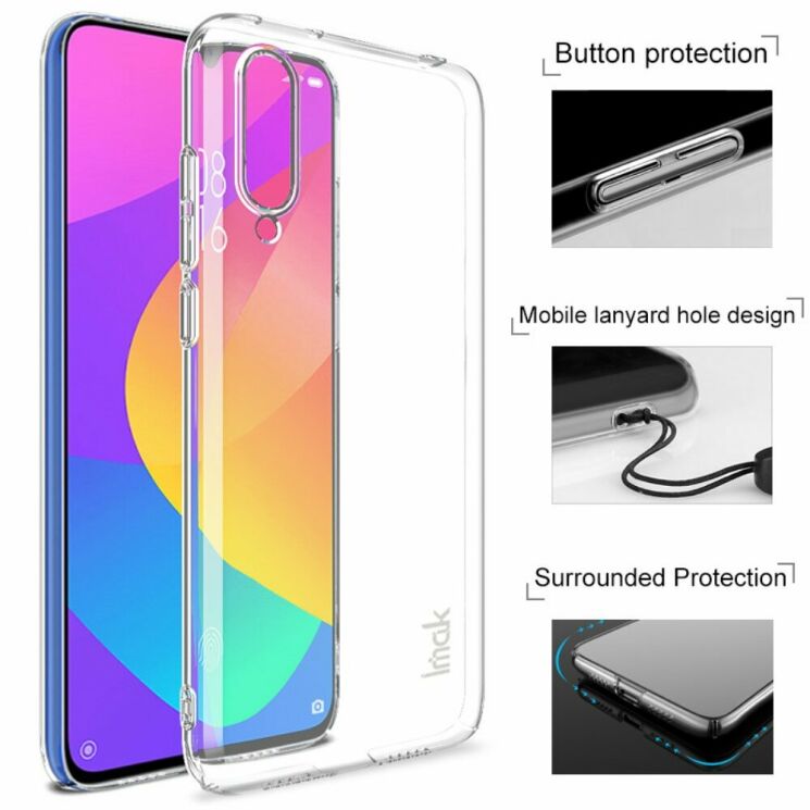 Пластиковий чохол IMAK Crystal для Xiaomi Mi 9 Lite / Mi CC9 - Transparent: фото 17 з 17