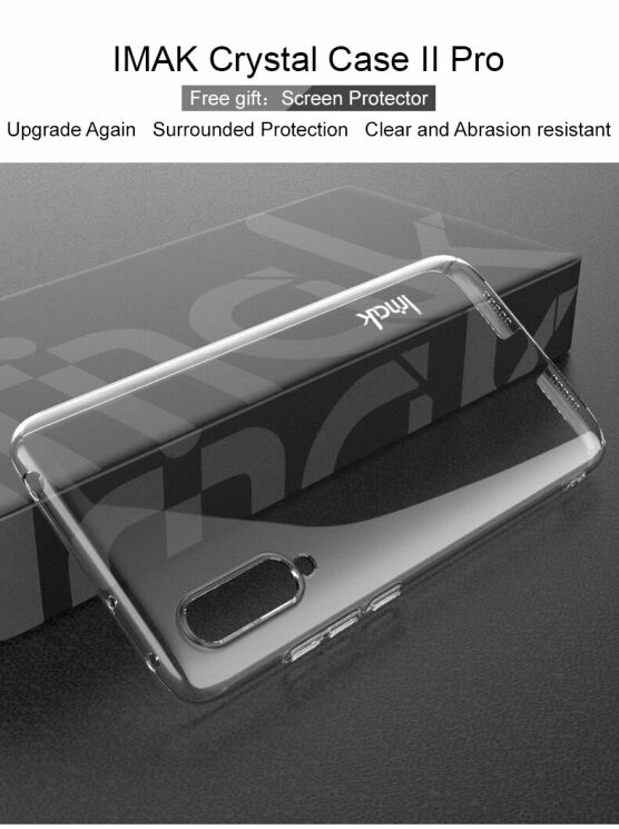 Пластиковий чохол IMAK Crystal для Xiaomi Mi 9 Lite / Mi CC9 - Transparent: фото 7 з 17