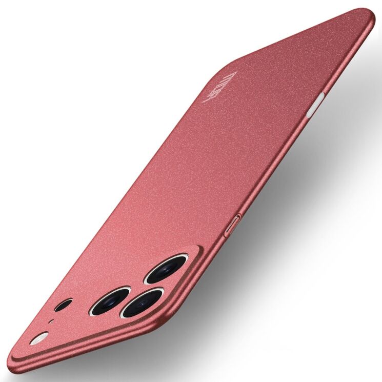 Пластиковий чохол MOFI Matte Series для iPhone 18 Pro / 17 Pro - Red: фото 1 з 4