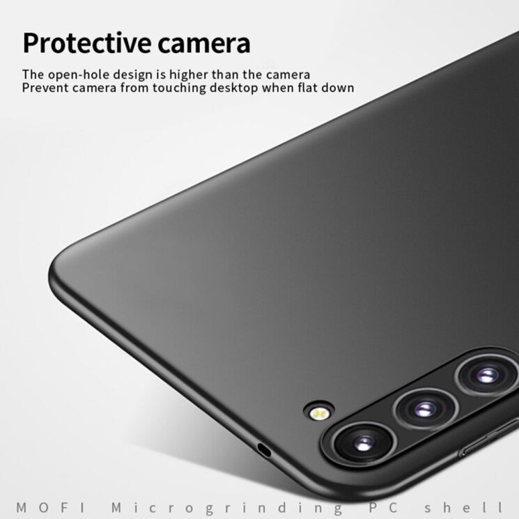 Пластиковый чехол MOFI Slim Shield для Samsung Galaxy S25 Plus (S936) - Black: фото 5 из 9