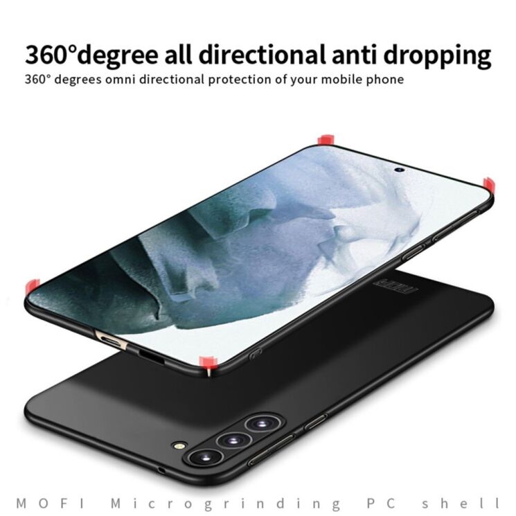 Пластиковый чехол MOFI Slim Shield для Samsung Galaxy S25 Plus (S936) - Black: фото 7 из 9
