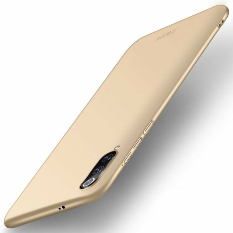 Пластиковый чехол MOFI Slim Shield для Xiaomi Mi 9 - Gold: фото 1 из 11
