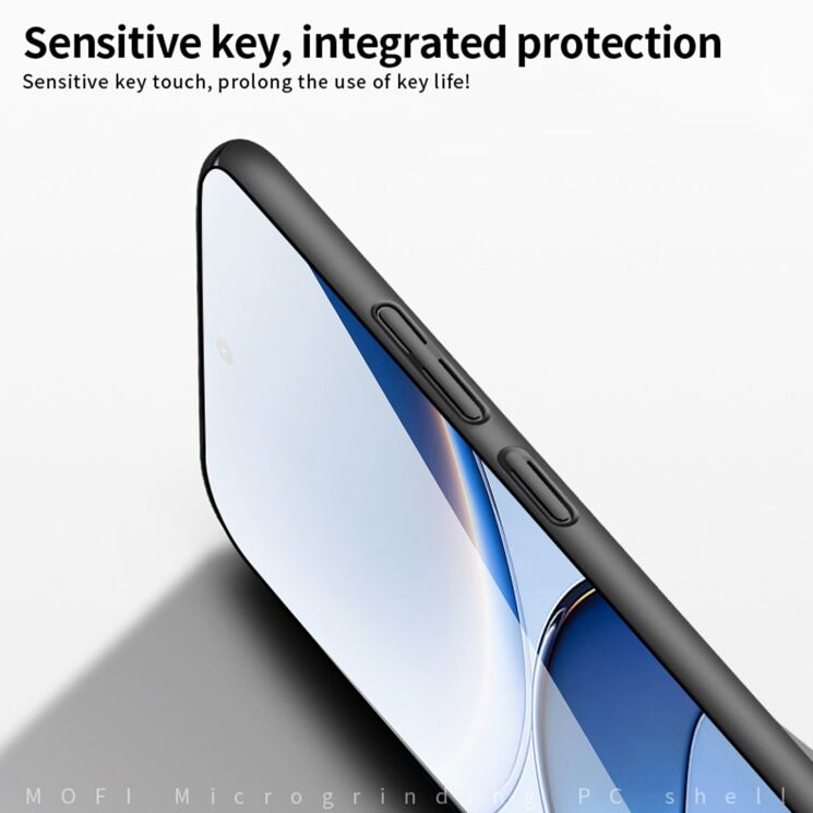 Пластиковый чехол MOFI Slim Shield для Xiaomi Poco F7 - Black: фото 4 из 9
