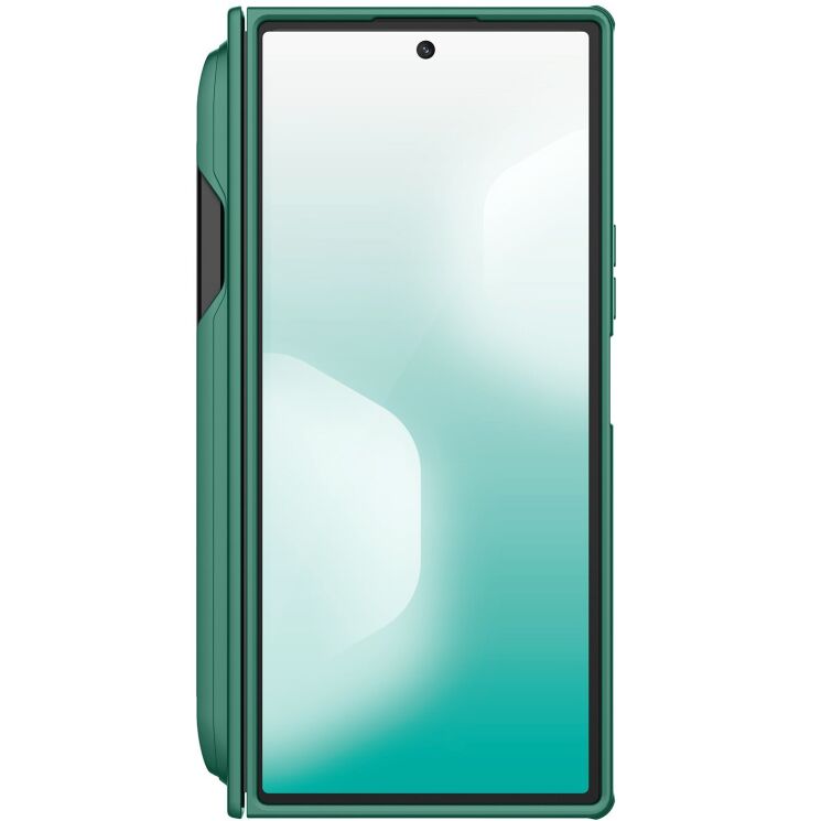 Пластиковий чохол NILLKIN Frosted Shield Magnetic (S Pen) для Samsung Galaxy Fold 7 - Green: фото 5 з 22