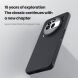 Пластиковый чехол NILLKIN Frosted Shield Pro Magnetic для Nothing Phone (3a) Pro - Black (377611B). Фото 5 из 18