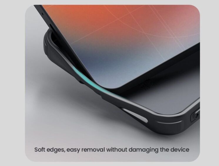 Пластиковый чехол NILLKIN Frosted Shield Pro Magnetic для Nothing Phone (3a) Pro - Black: фото 10 из 18