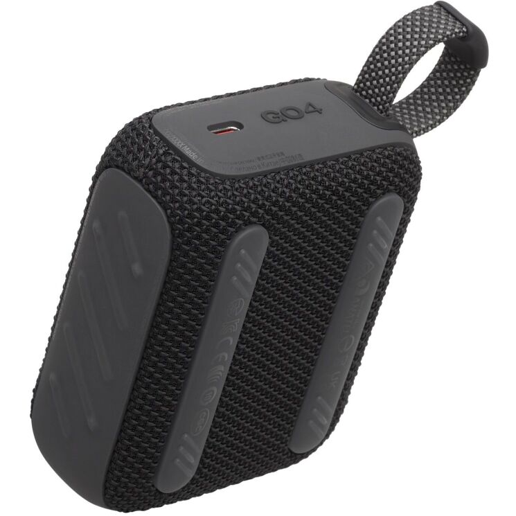 Портативная акустика JBL Go 4 (JBLGO4BLK) - Black: фото 8 из 13