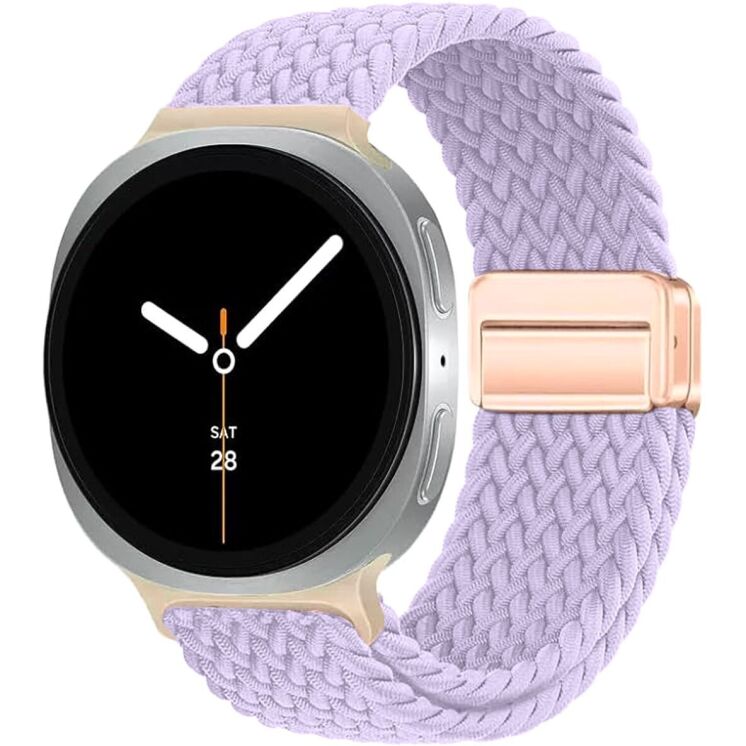 Ремешок ArmorStandart Braided Solo Loop для Samsung Galaxy Watch 8 (40/44mm) / 8 Classic - Lilac (384185V) Ремешок ArmorStandart Braided Solo Loop для Samsung Galaxy Watch 8 (40/44mm) / 8 Classic - Lilac: фото 2 из 4