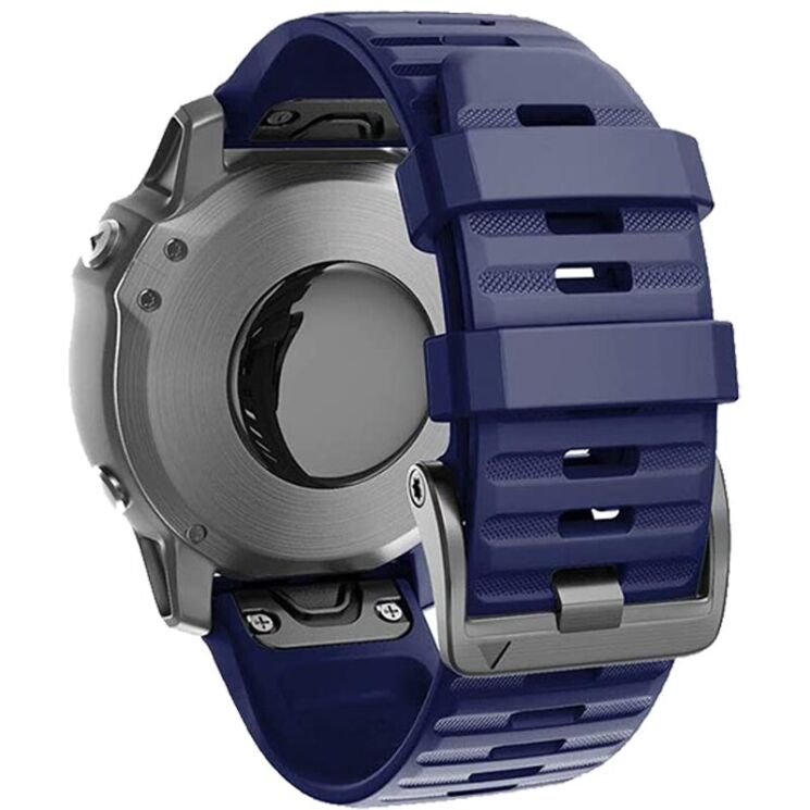 Ремешок ArmorStandart Silicone для часов Garmin с креплением Quick Fit 26mm - Dark Blue: фото 1 из 4