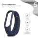 Ремешок ArmorStandartSilicone Strap для Xiaomi Mi Band 5 / Mi Band 6 / Mi Band 7 - Midnight Blue (229507DB). Фото 2 из 4