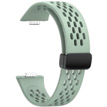 Ремешок Deexe Astra Strap для Huawei Watch Fit 3 - Grey Green: фото 1 из 3