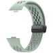 Ремешок Deexe Astra Strap для Huawei Watch Fit 3 - Grey Green (357109HG). Фото 2 из 3