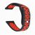 Ремінець Deexe Dot Color для Samsung Watch Active / Active 2 40mm / Active 2 44mm - Black / Red: фото 1 з 4