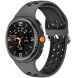 Ремінець Deexe Dual Color для Samsung Galaxy Watch 8 (40/44mm) / 8 Classic - Black / Black (384186BB). Фото 2 з 6
