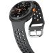 Ремінець Deexe Dual Color для Samsung Galaxy Watch 8 (40/44mm) / 8 Classic - Black / Black (384186BB). Фото 4 з 6
