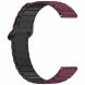 Ремешок Deexe Flexible Fit для часов с шириной крепления 20 мм - Wine Red (895450WR). Фото 4 из 9