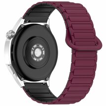 Ремешок Deexe Flexible Fit для часов с шириной крепления 20 мм - Wine Red: фото 1 из 9